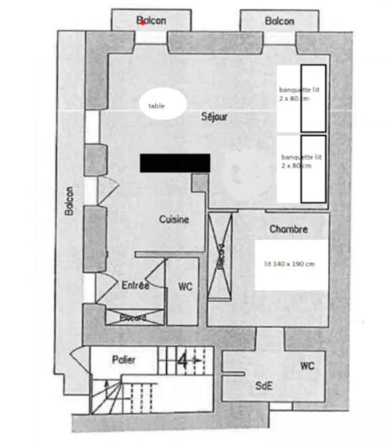 Appartement 6 Personnes, Les 3 Vallees, Pres Des Thermes Brides-les-Bains Εξωτερικό φωτογραφία